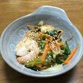 やうれいじー's cooksnap of when they made 海老とニラの春雨炒め.