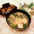 なつき☆ミ's cooksnap of when they made 【減塩】ほうれん草の味噌汁.