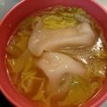☆ドキンちゃん☆”'s cooksnap of when they made 白菜餃子のシャンタンスープ.