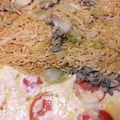 まんさま's cooksnap of when they made サッポロ一番 トマトチーズ鉄板めん.