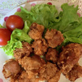 クックVIVDN1☆'s cooksnap of when they made 豚コマで簡単＊＊梅唐揚げ＊＊.