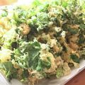 ミセスオリーブ's cooksnap of when they made 大根の葉の天ぷら(かき揚げ).