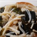 あきつま（杏花☆）'s cooksnap of when they made 簡単調理♪えのきとわかめの酢の物.