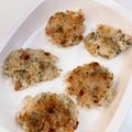 クック甘党。's cooksnap of when they made 離乳食手づかみ☆納豆と玉ねぎのご飯おやき.