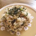 ロノボーニ's cooksnap of when they made 簡単さっぱり梅じゃこチャーハン★.