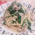 みっくママ's cooksnap of when they made 豚ばら肉の和風パスタ.