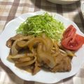 maki_08's cooksnap of when they made 豚肉の生姜焼き.