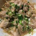 クック78R779☆'s cooksnap of when they made レンジで簡単♪鶏の甘味噌蒸し.