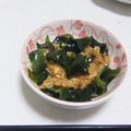 きらり流れ星's cooksnap of when they made 30秒♪ダイエット♪わかめとなめたけ和え.