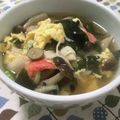 Faiza's cooksnap of when they made 蟹カマであったかヘルシー・クッパ.