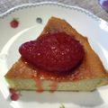 smilytable's cooksnap of when they made ブレンダーで簡単！　チーズケーキテリーヌ.