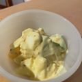 Tomomims's cooksnap of when they made アボカドとゆで卵のマスタードマヨサラダ.