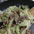 flyboy's cooksnap of when they made 牛バラ肉とキャベツの味噌マヨ炒め.