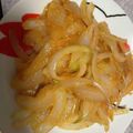 初心者モト's cooksnap of when they made 思い出の味☆たまねぎ味噌炒め.
