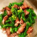 きょこすけ's cooksnap of when they made ホタルイカと菜の花の酢みそ和え.