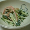 はちれ's cooksnap of when they made 切って混ぜるだけ✿ 簡単かにかまサラダ。.
