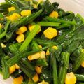 clover55's cooksnap of when they made スイートおひたし☆簡単ほうれん草の茹で方.