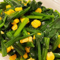 clover55's cooksnap of when they made スイートおひたし☆簡単ほうれん草の茹で方.
