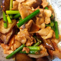 ツバミックス's cooksnap of when they made ☆簡単豚バラ肉となすとにんにくの芽炒め☆.
