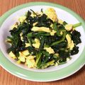 コックマンみずりん's cooksnap of when they made 卵のほうれん草炒め.