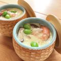 mayuyuキッチン's cooksnap of when they made お出汁たっぷりぷるぷる茶碗蒸し♪.