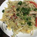 クック9ZPYP4☆'s cooksnap of when they made かにかまともやしの卵炒め.