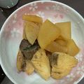料理苦手はる's cooksnap of when they made 我が家のぶり大根☆1:1:1:1.