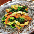 ちゃちゃまる26's cooksnap of when they made ほうれん草とちくわの胡麻和え.