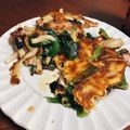 U_Uumi☆'s cooksnap of when they made 【使いきり】うどんとニラのチヂミ.