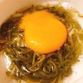 KAORULALA's cooksnap of when they made サッパリ☆とろろめかぶの卵黄のせ.