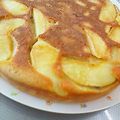 ペぱーみんとてぃ's cooksnap of when they made フライパンで作る林檎のクラフティー☆彡.