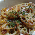 クレちゃん's cooksnap of when they made 【話題】蓮根の青海苔おかか和え.
