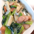 ★smiling★'s cooksnap of when they made ターサイ(又は青梗菜）中華ミルク炒め.