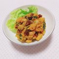 まあまま☆0403's cooksnap of when they made かぼちゃとお豆のスパイシーサラダ.