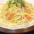 やよい・M's cooksnap of when they made トマトとしらすのパスタ♡.