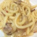 やよい・M's cooksnap of when they made 生クリームなしで濃厚♡簡単カルボナーラ.