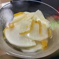完熟パイナポ's cooksnap of when they made 材料3つ！柚子茶で大根の甘酢漬け.