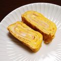 ＊hanapun＊'s cooksnap of when they made 子供が喜ぶチーズとハムの玉子焼き.