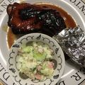 ちょこぱいん's cooksnap of when they made 骨つきもも肉 照り焼き オーブン.