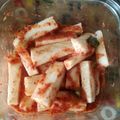 あんこだよ。's cooksnap of when they made 長芋のキムチ漬け.