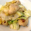 spr's cooksnap of when they made 簡単！チキンとキャベツのクリーム煮.