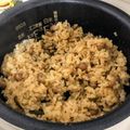 ☆すぬぴっぴ☆'s cooksnap of when they made ANFI土鍋♪大豆と塩昆布の炊き込みご飯.