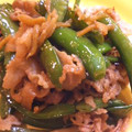 sonop's cooksnap of when they made しょうが焼きin絹さや.