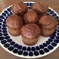 ♡193♡'s cooksnap of when they made ホットケーキミックスで簡単ココアマフィン.