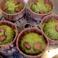 やよい・M's cooksnap of when they made 和✿抹茶蒸しパン.