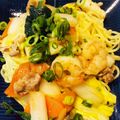 Kapolei's cooksnap of when they made クレイジーソルトで☆シーフード焼きそば.