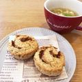 ミンミのかーか's cooksnap of when they made ホットケーキミックスパン.