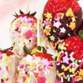 ぴかるこ☆'s cooksnap of when they made バレンタイン 簡単 いちごチョコ.