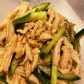 ヴィーオ's cooksnap of when they made 中華風　梅と鶏胸肉のしゃきしゃきサラダ　.