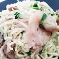 あいらもると's cooksnap of when they made 週末ランチに！もやしと豆苗の塩焼きそば♪.